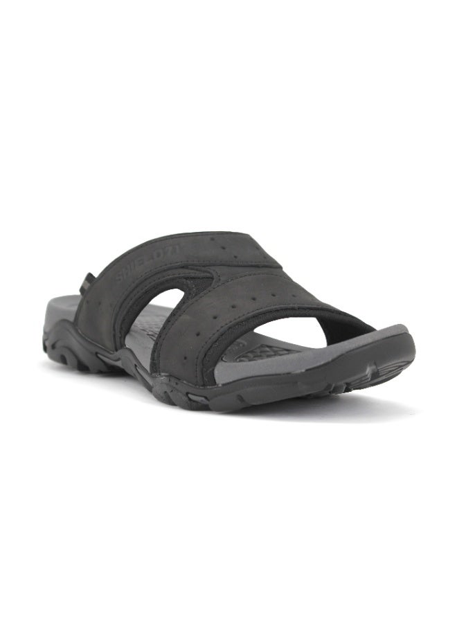 Shield Trailslide Men's Black Sandal - Lightweight Comfort, Anti‑Slip Sole for Daily Wear - Image 2